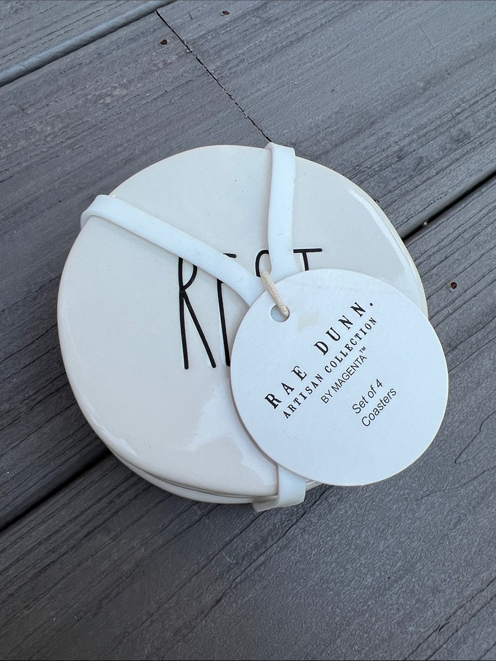 Rae Dunn Ceramic Coasters